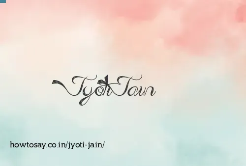 Jyoti Jain
