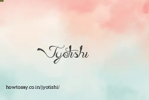 Jyotishi