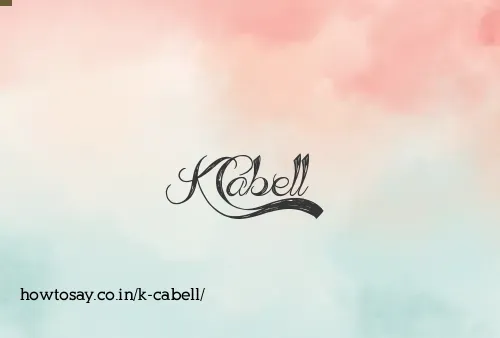 K Cabell