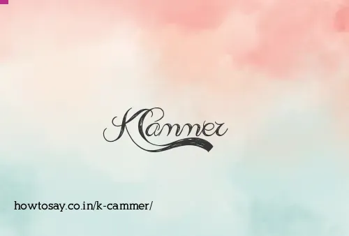 K Cammer