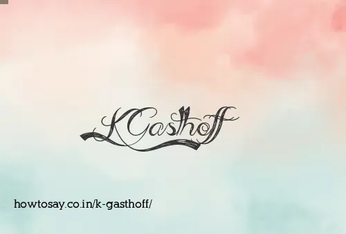 K Gasthoff