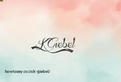 K Giebel