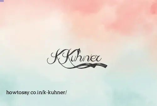 K Kuhner