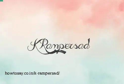 K Rampersad