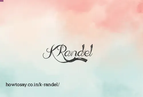 K Randel