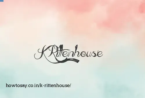 K Rittenhouse