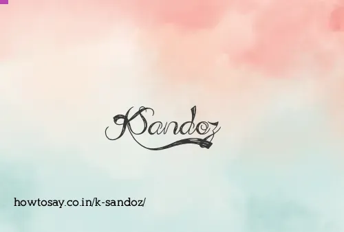 K Sandoz