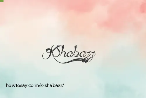 K Shabazz