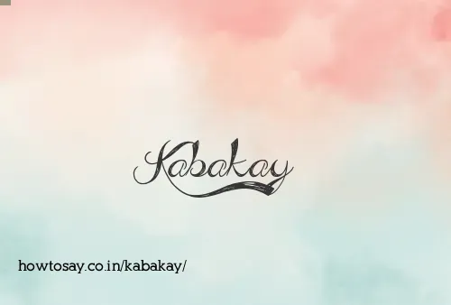 Kabakay