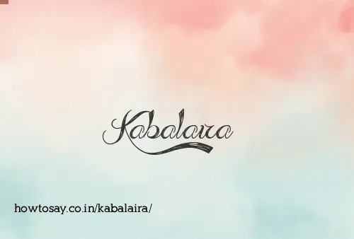 Kabalaira