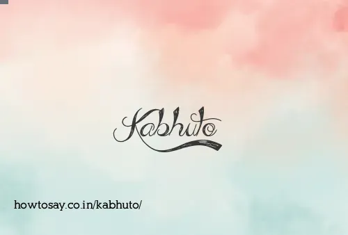 Kabhuto