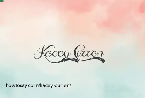Kacey Curren