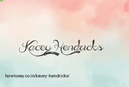Kacey Hendricks