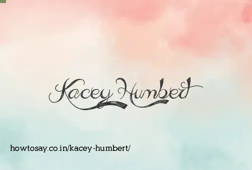 Kacey Humbert
