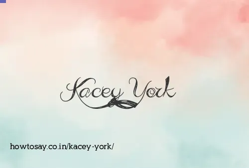 Kacey York