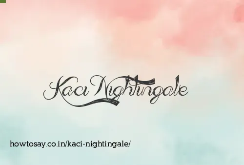 Kaci Nightingale