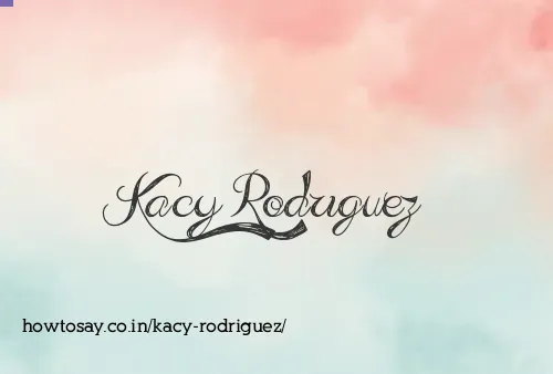 Kacy Rodriguez