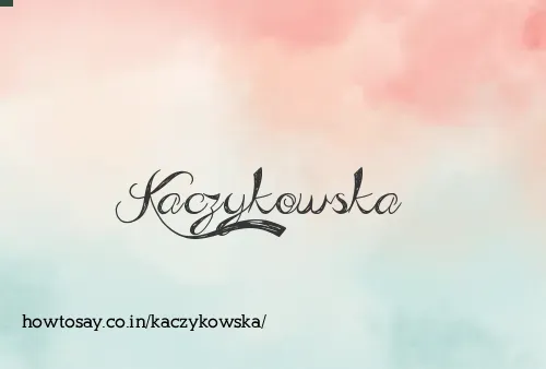 Kaczykowska