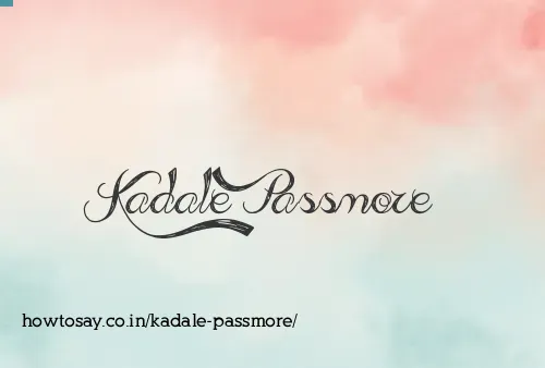 Kadale Passmore