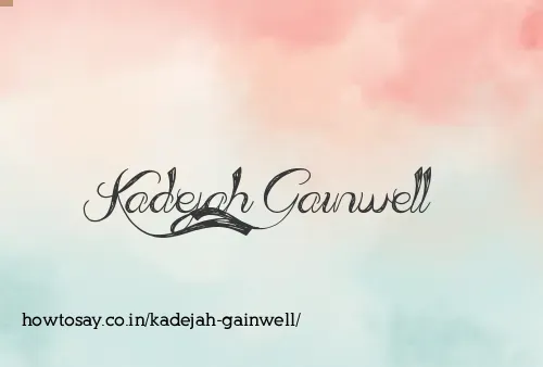 Kadejah Gainwell