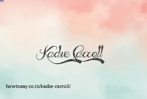 Kadie Carroll