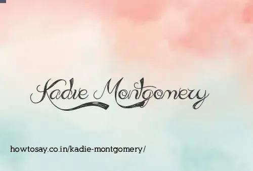 Kadie Montgomery