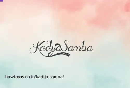 Kadija Samba