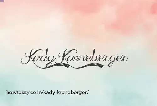 Kady Kroneberger