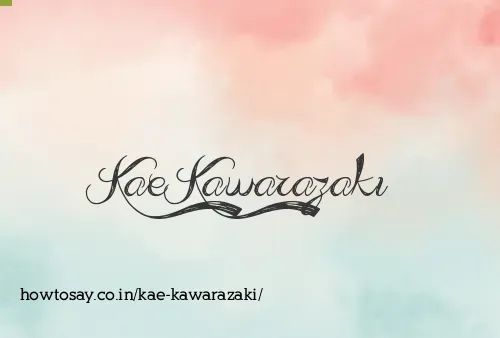 Kae Kawarazaki