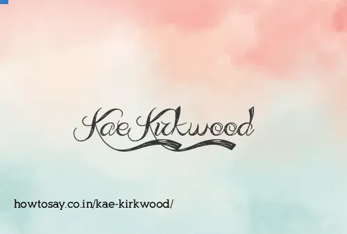 Kae Kirkwood