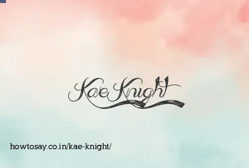 Kae Knight