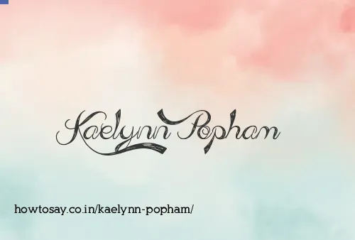 Kaelynn Popham