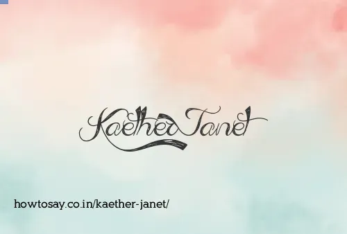 Kaether Janet