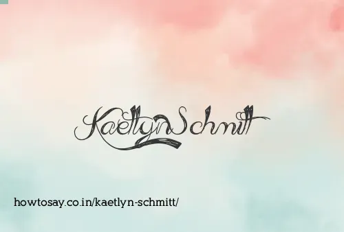 Kaetlyn Schmitt