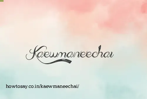 Kaewmaneechai