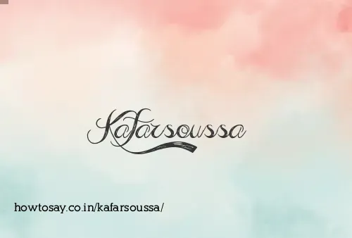 Kafarsoussa