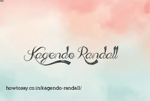 Kagendo Randall