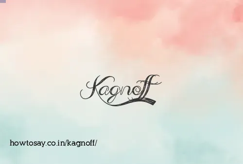Kagnoff