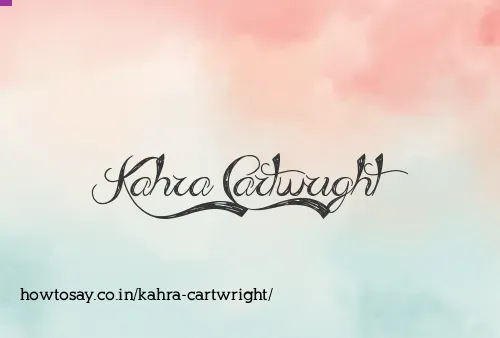 Kahra Cartwright