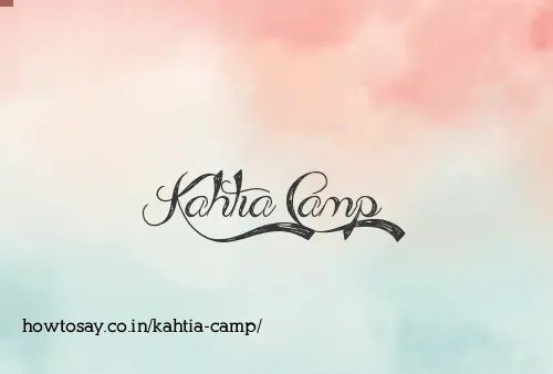 Kahtia Camp