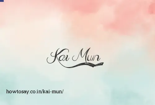 Kai Mun