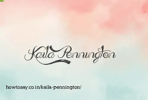 Kaila Pennington
