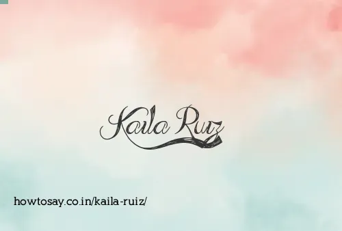 Kaila Ruiz