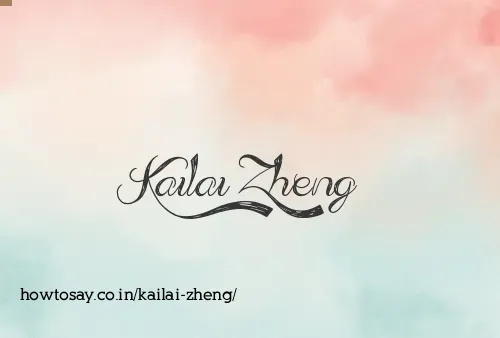 Kailai Zheng