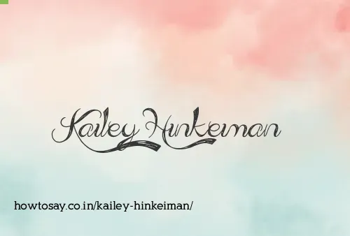 Kailey Hinkeiman