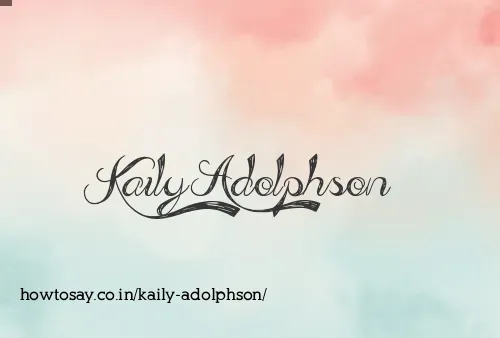 Kaily Adolphson
