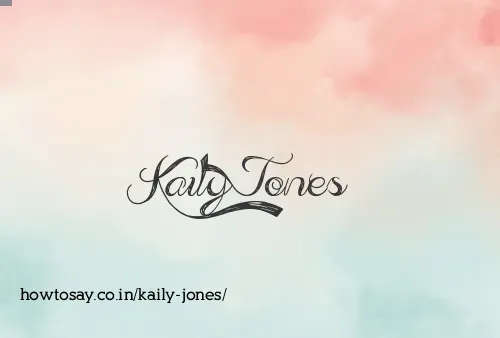 Kaily Jones