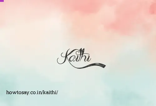 Kaithi