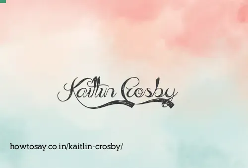 Kaitlin Crosby