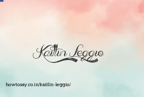 Kaitlin Leggio